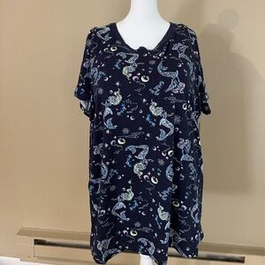 Torrid Mermaid T Shirt, Size 3